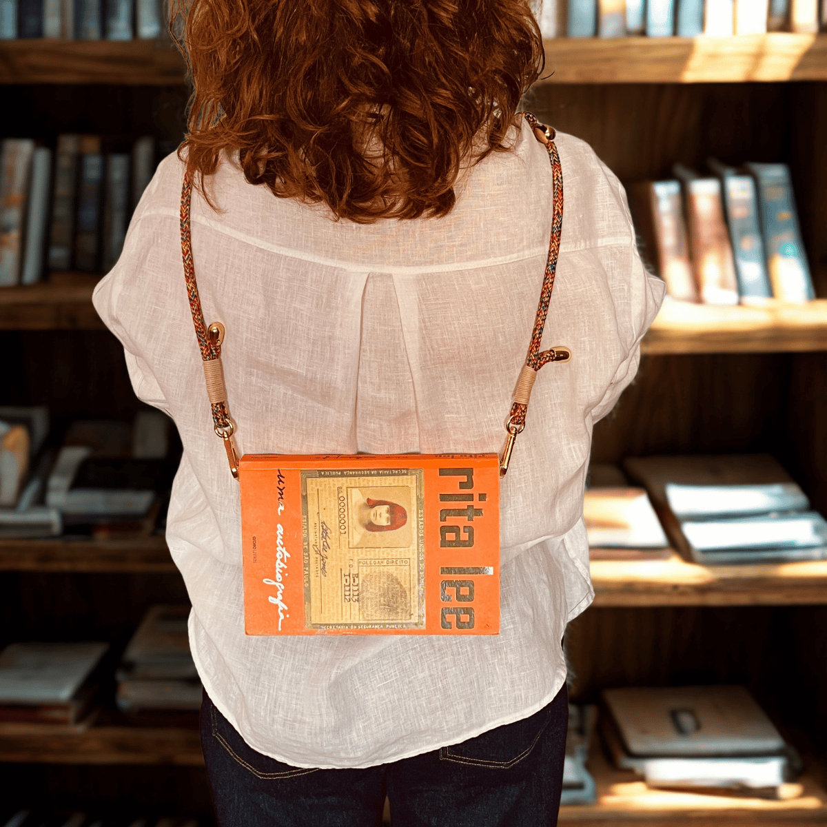 BOOKMARK "AESTHETIC RITUAL" WITH NAUTICAL ROPE HANDLE